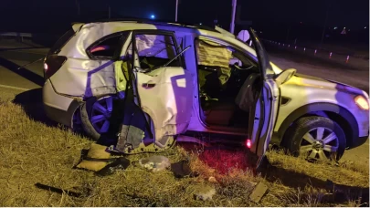 Çorum’da cip ile tur otobüsü çarpıştı: 2 ağır yaralı