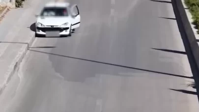 Denetimi görünce yolcuyla yer değiştirdi!