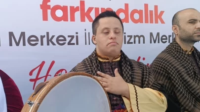 Otizmli çocuklar yöresel türkülerle sahne aldı!
