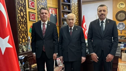 MHP'li Tellioğlu'ndan MHP Lideri Bahçeli'ye ziyaret