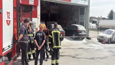 Sivas’ta LPG dönüşüm servisinde patlama!