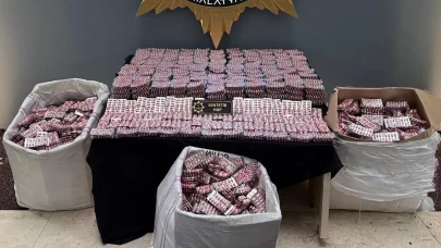 Binlerce sentetik hap ile uyuşturucu ham maddesi ele geçirildi