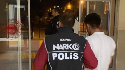 Bartın’da uyuşturucu operasyonu!