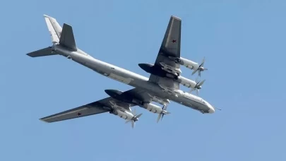 Rusya'da stratejik bombardıman uçağı düştü