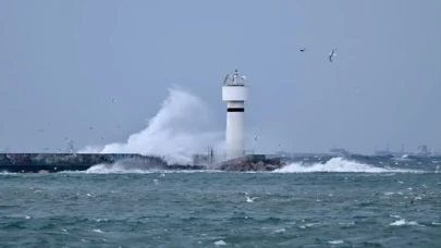 Marmara Denizi'nde fırtına bekleniyor