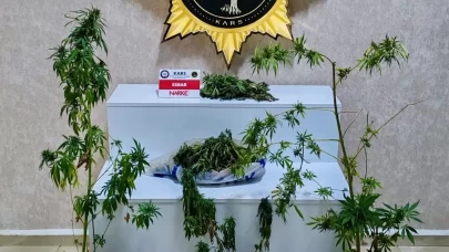 Kars’ta narkotik baskını: 1 gözaltı