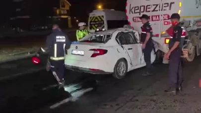 Manavgat’ta korkunç kaza!