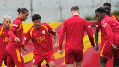 Galatasaray, Trabzonspor maçının hazırlıklarını sürdürdü