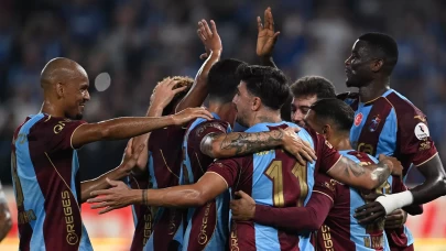 Trabzonspor gol olup yağdı