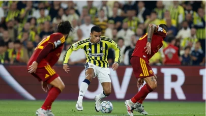 Fenerbahçe Şampiyonlar Ligi’ne Roma beraberliğiyle döndü