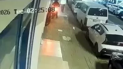 Avcılar’da motosiklet hırsızlığı kamerada!