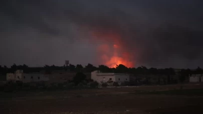 Halep'te peş peşe şiddetli patlamalar! Suriye ordusuna ait askeri saha vuruldu