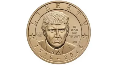 ABD’de Trump portreli 1 dolarlık madeni para satışa çıktı