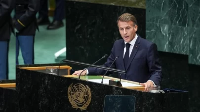 Macron BM kürsüsünden dünyaya seslendi