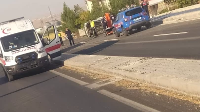 Batman-Beşiri yolunda otomobil takla attı: 4 yaralı