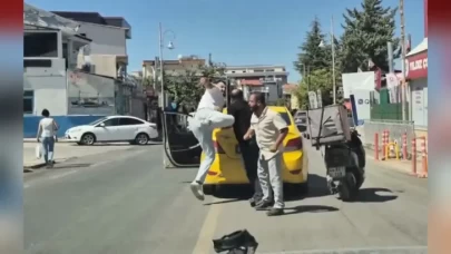 Malatya’da yol verme tartışması tekmeli yumruklu kavgaya dönüştü