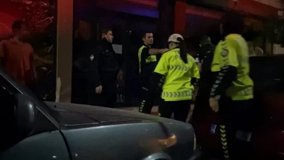 İnegöl’de ehliyetsiz ve 1,74 promil alkollü sürücü yakalandı