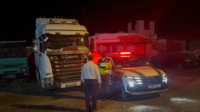 Şanlıurfa’da sahte plaka kullanan tır sürücüsüne 140 bin lira ceza