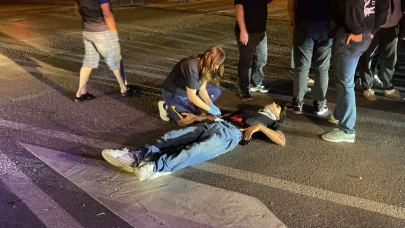 Bursa’da otomobil ile motosiklet çarpıştı