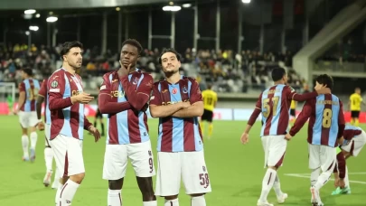 Trabzonspor’dan Avrupa’ya dört gollü başlangıç