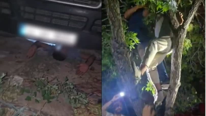 Polisle saklambaç oynayan şüpheliler ebelendi!