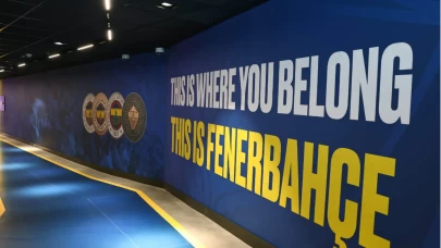 Fenerbahçe’nin stadında soyunma odasına kapsamlı yenileme