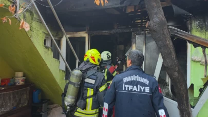 Elektrikli battaniye yangını faciaya neden oldu!