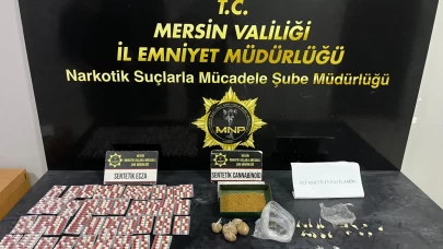 Mersin'de uyuşturucu operasyonu: 4 şüpheli tutuklandı