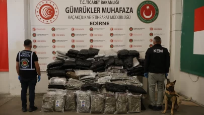 Sınır kapılarında 5 operasyon! Rekor miktarda uyuşturucu ele geçirildi