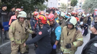 Çöken binadan kurtarılanlar o anları anlattı!