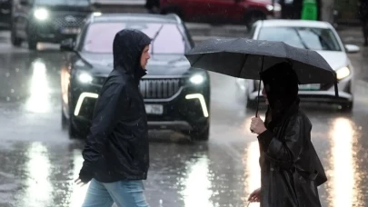 Samsun'da cadde ve sokaklar su altında kaldı