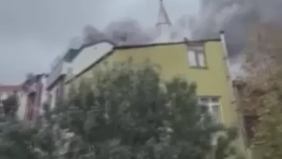 Bayrampaşa’da sanayi sitesinde yangın!
