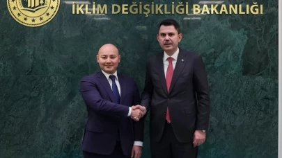 Bakan Kurum Kazakistanlı mevkidaşıyla Kuantyrov ile görüştü
