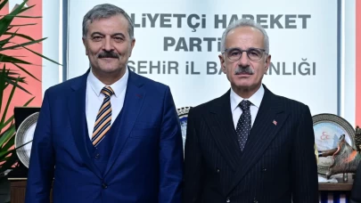 Bakan Uraloğlu'ndan MHP Nevşehir İl Başkanlığı'na ziyaret! 'Ortak hedeflerimizi istişare ettik'
