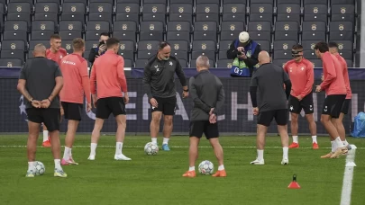Slavia Prag, Fenerbahçe maçının hazırlıklarını tamamladı