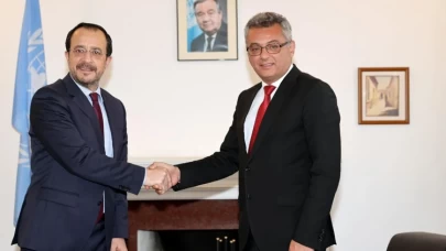 KKTC Cumhurbaşkanı Erhürman, GKRY lideri Hristodulidis ile görüştü