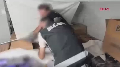İzmit’te TIR’a kaçakçılık baskını!