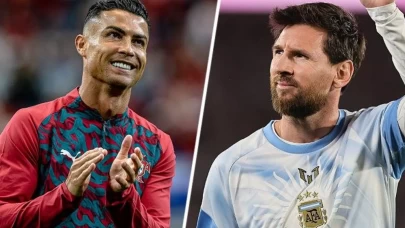 Ronaldo'dan Messi paylaşımı