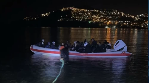 Bodrum açıklarında kaçak göçmen operasyonu: 30 kişi yakalandı