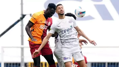 Galatasaray-Kasımpaşa maçında ilk 11'ler belli oldu