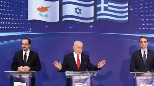 İsrail, Yunanistan ve GKRY arasında üçlü askeri plan