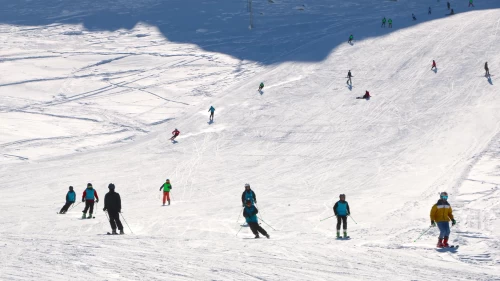 Hakkari Mergabütan Kayak Merkezi'nde sezon açıldı