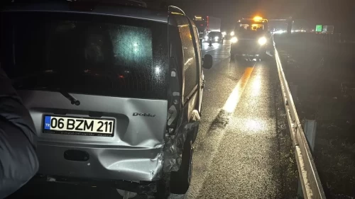 Bolu otoyolunda korku dolu kaza! Çarpışan araçların ardından yola savrulan kişiye başka otomobil çarptı: 9 kişi yaralandı