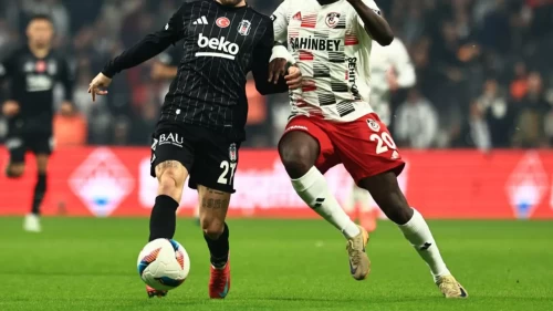 Beşiktaş-Gaziantep FK maçının ilk 11'leri belli oldu