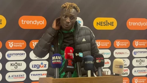 Daniel Agyei: “Yılı galibiyetle kapatmak güzel”