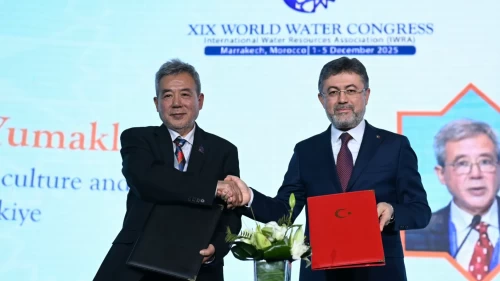 Bakan Yumaklı, Dünya Su Kongresi başkanlığını devraldı