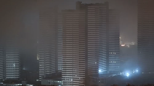 Ankara’da sis kabusu! Çankaya’nın yüksek kesimleri gece görünmez oldu