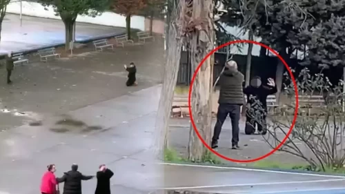 Kocaeli’de okulda korku dolu anlar!