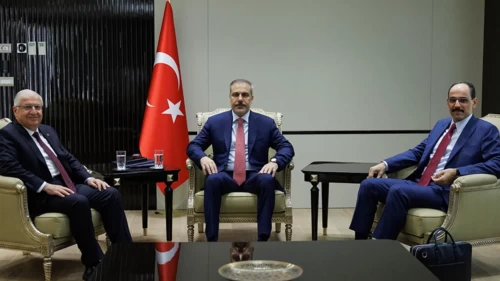 İki Bakan ve MİT Başkanı Kalın'dan kritik Suriye ziyareti
