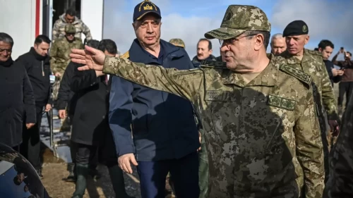 TSK komuta kademesi, Libya askeri heyetini taşıyan uçağın düştüğü bölgede incelemede bulundu